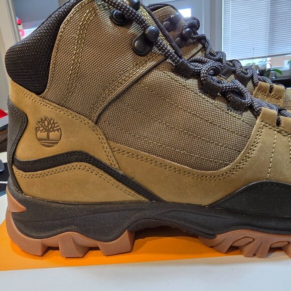 NEW Men's TIMBERLAND MT Maddsen Water Resist Mid Hiking Boot 0A6BNN SIZE 10 - Picture 6 of 16